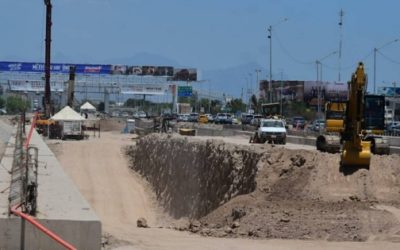 Continúan detenidas obras de Agua Saludable en Paseo de los Álamos.