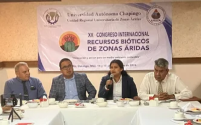 Anuncian XX Congreso Internacional sobre Recursos Bióticos de Zonas Áridas en La Laguna